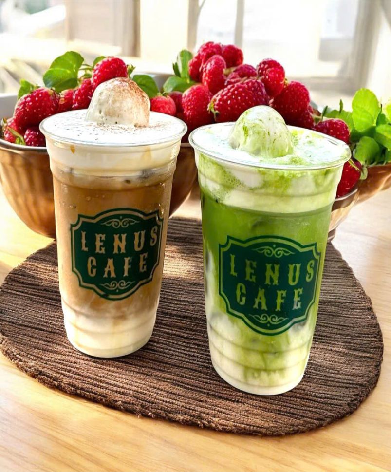 Mẫu ly nhựa 500ML Lenus cafe Đắk Lắk